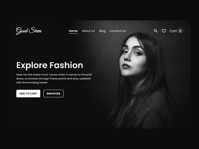 Fashion Landing Page