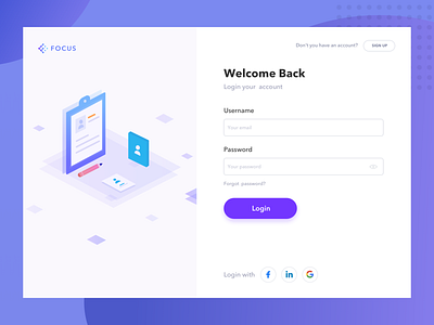 Sign In by Danny on Dribbble