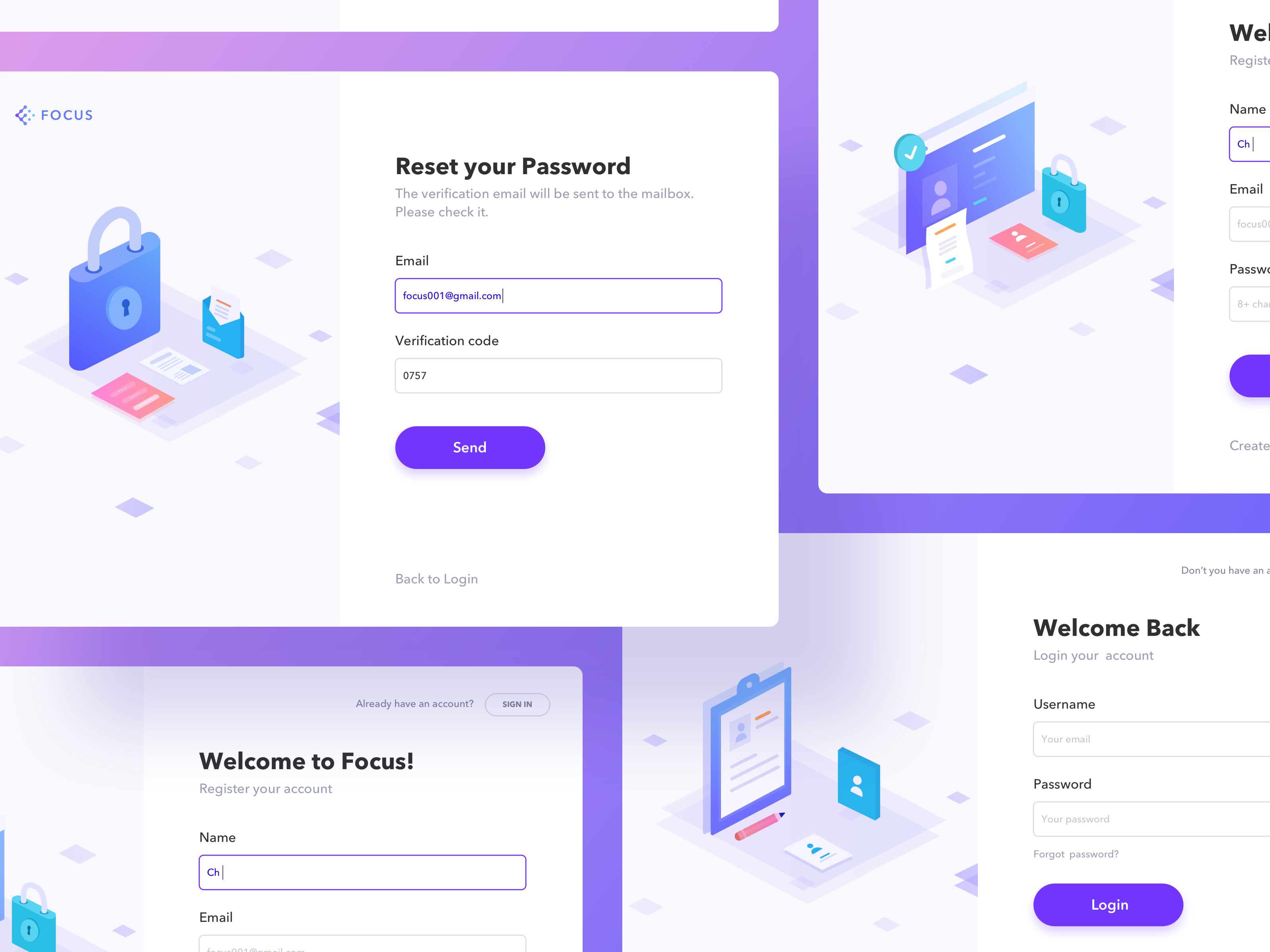 Process Page by Danny on Dribbble