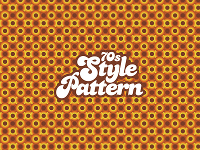 Seamless 70s Style Pattern - Adobe Illustrator Tutorial by Richard