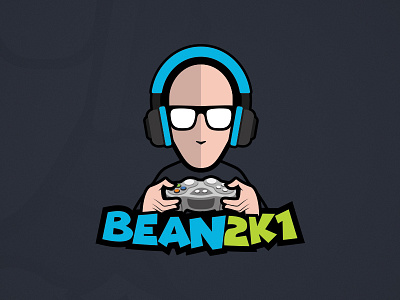 Bean2k1 Twitch Logo branding games gaming logo twitch