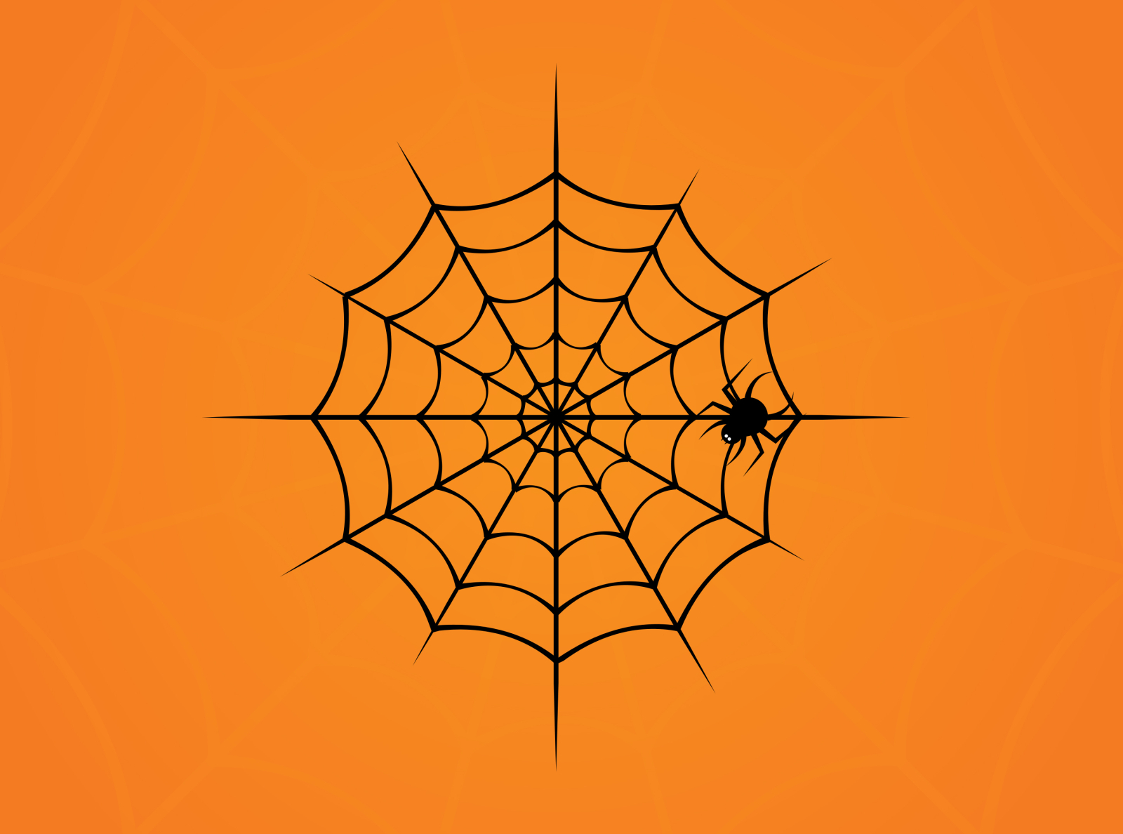 Delicate Spider Web Halloween Nail Art Tutorial - wide 7