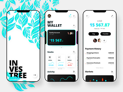 Investree Investment App Concept