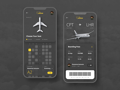 Flight Booking Concept Mobile App