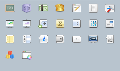 Toolbar Icons 32px icon toolbar