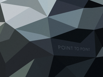 Point to point abstract geometry juxtaposition points