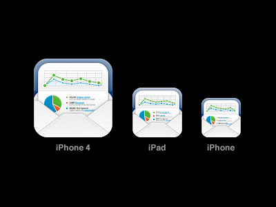 Finished Campaign Monitor iOS icons app campaign monitor icon ios iphone