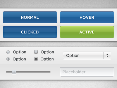 Spit 'n polish buttons controls gloss ui