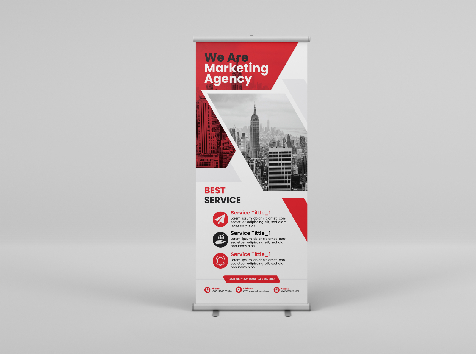 Creative Rollup Banner Design by Md Jaber Ahmed12 on Dribbble