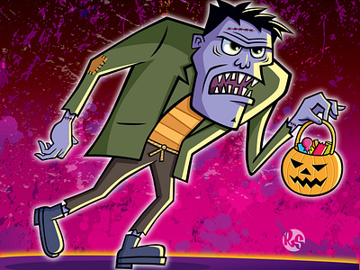 Halloween Monster angry halloween monster scary weird