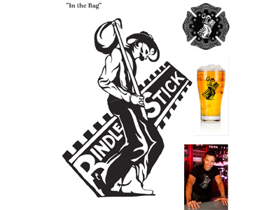 Bindlestick Micro-Brewery beer brewery logo