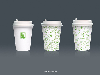 Peekaboo  Logo Design Cup