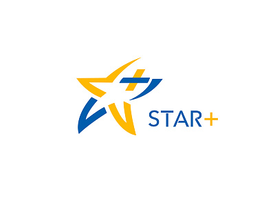 Star + graphic logo
