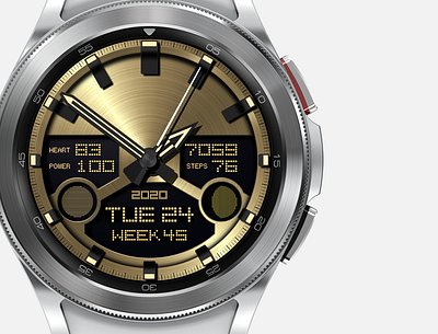 watchface design 02 - Cyberdial_K applewatch design galaxywatch graphic design illustration smartwatch ui ux