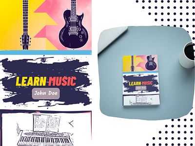 Canva Book/Magazine Template|Link in description to order yours. book canva design fiverr graphic design listen love magazine music template