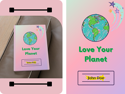 Canva Book/Magazine Template|Link in description to order yours. book canva cover design earth fiverr graphic design love magazine save template