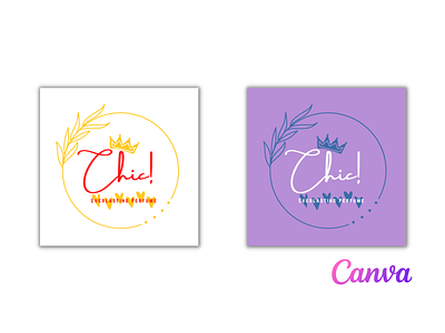 Logo for your Perfume Canva Template|Check Description to order.