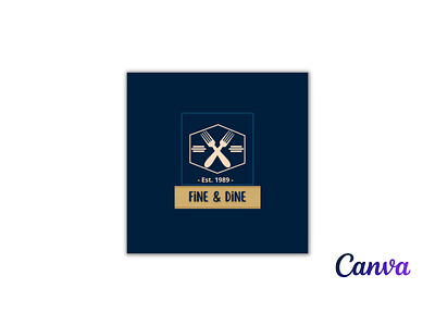 Canva Logo Template for Restaurants|Check Description to order.