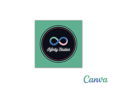 Canva Logo Template for Studio|Check Description to order. 3d animated animation branding canva channel design fiverr graphic design gumroad logo motion graphics order studio template ui youtube