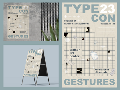 TypeCon 2023 Paper Theme branding design graphic design illustration typography vector