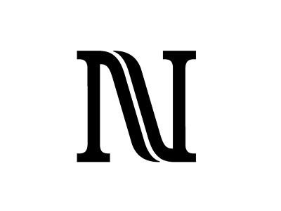 NaverNu Logo design hand lettering letter logo