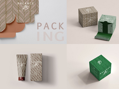 Packing pattern for cosmetics brand identity branding design illustration package packing pattern print