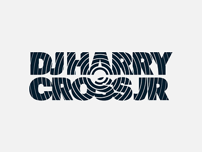 Djharrycrossjr dj logo logotype sound