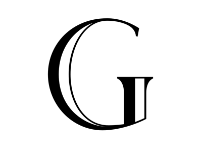 G letter logotype type design young living font