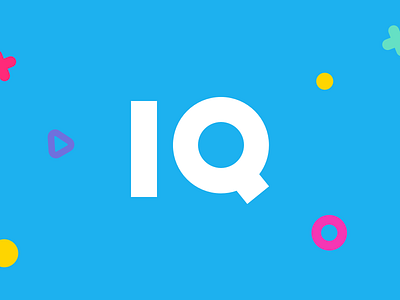 IQ App - Logo Design brand and identity branding logo design