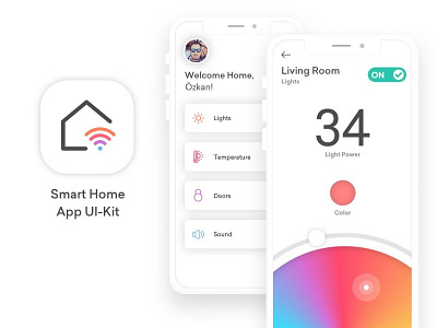 Smart Home App UI - Kit