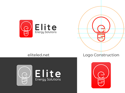 Elite Energy Solutions Logo branding energy iambipin icon lettering logo logodesign logos usa