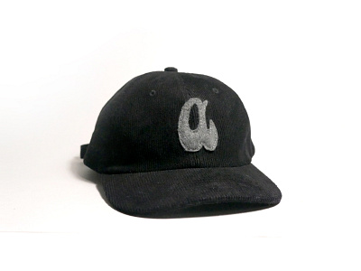 Custom 'a' to kick off 36 days of type 36daysoftype custom felt handlettering hat lettering