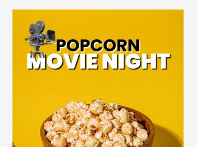 Movie Night 3d branding graphic design