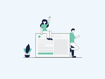 Graphics for Guide flat flat design graphics illustration ui