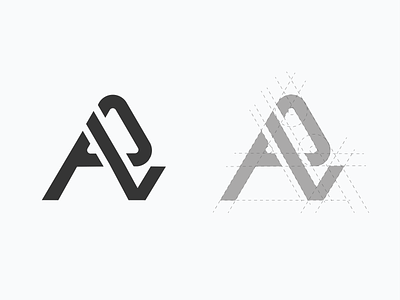 RAV Logo Concept concept letter r and a logo logo concept logo monogram monogram ra rav