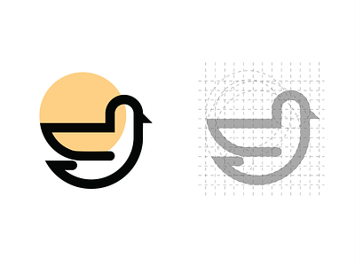 Bird bird black branding concept concept design design logo