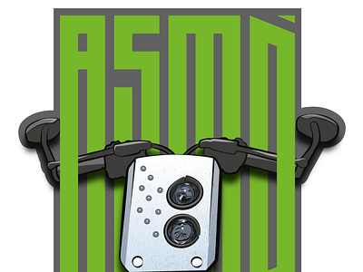 Creación de isologo para ASMD design graphic design illustration logo