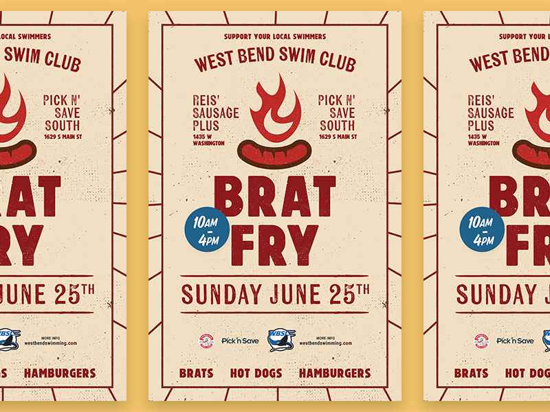 Bratfry Poster by Jesse Maule on Dribbble