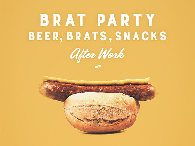 Brat Party beer brats party snacks