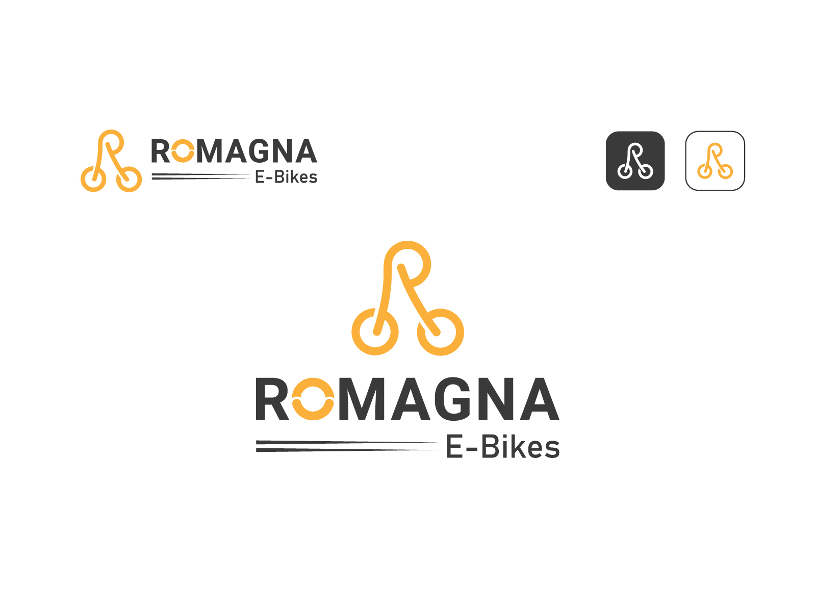 Romagna eBikes logo design by Md Mishad Mahamud | Mishad Logo on Dribbble