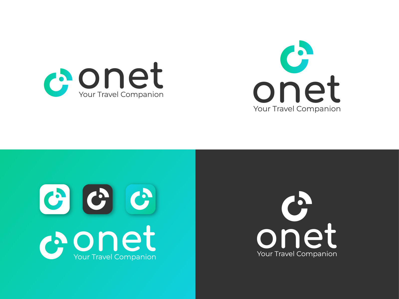 Onet logo design | creative design by Md Mishad Mahamud | Mishad Logo ...