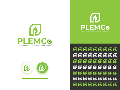 Plemco logo | Power energy logo brand branding brandmark creativelogo design dribbble graphic design identity illustration logo vector