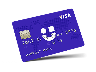 Userlane credit card card creditcard purple userlane visa