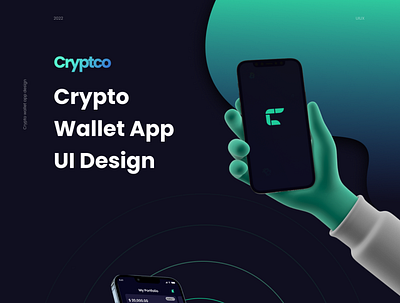 Crypto Wallet App UI Design app design crypto mobile app ui ui ux wallet