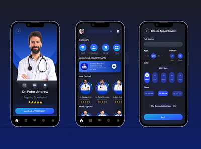 Doctor Channeling App app design appointment booking channeling design doctor doctor channeling mobile app ui ui ux ui ux design