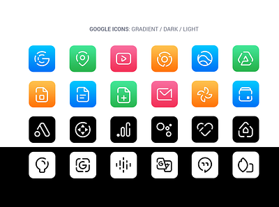 Linebit - iOS 14 Icons apple customization design google icon icon pack illustration illustrator ios 14 vector