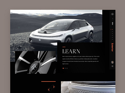 Faraday Future Pitch Concept ai automotive autonomous car z depth