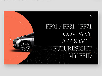 Faraday Future Pitch Concept ai automotive autonomous car z depth