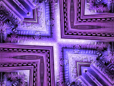Jungle Ceiling art ceiling decay distortion jungle neon photography photshop