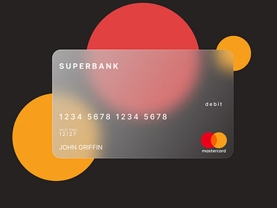 Debit Card UI Design